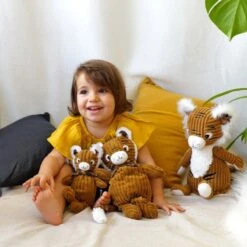 Les Déglingos Spéculos Le Tigre Peluche Simply 30 Cm -Magasin De Jouets petitsimplyspeculostigre203