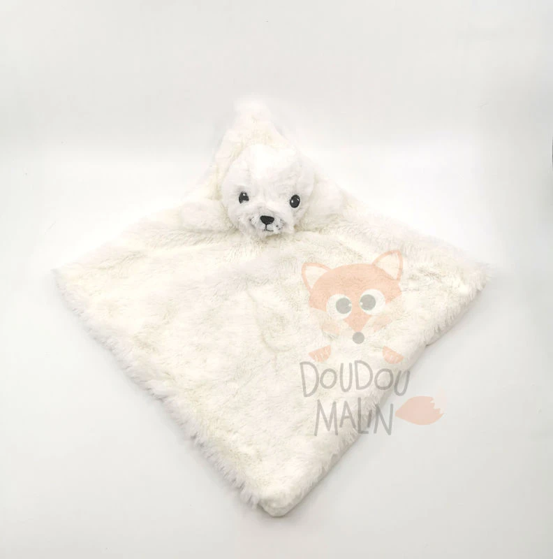 Tex - Doudou Phoque Blanc 35 Cm 3 Tex - Doudou Phoque Blanc 35 Cm