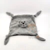 Bout'chou - Doudou Plat Chat Gris Noir étoile 20 Cm -Magasin De Jouets plat20chat20gris20noir20etoile202020cm