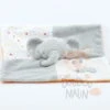 Doukidou Doudou Plat éléphant Gris Blanc Orange Nuage 1 Doukidou Doudou Plat éléphant Gris Blanc Orange Nuage -Magasin De Jouets plat20elephant20gris20blanc20orange20nuage