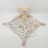 Mots D'enfants Doudou Plat Ours Rose Blanc Motifs Forêt 30 Cm -Magasin De Jouets plat20ours20rose20blanc20motifs20foret203020cm