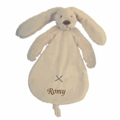 Happy Horse - Richie Le Lapin - Doudou Plat Beige 25 Cm