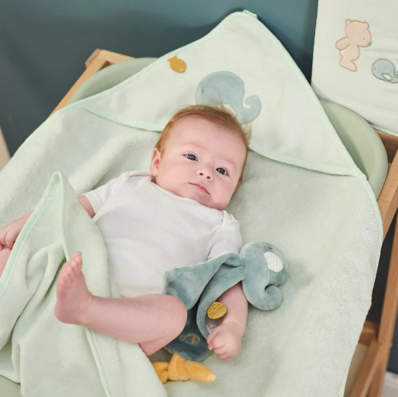 Nattou - Roméo Jules Sally - Mini Boudou Baleine Bleu 22 Cm 4 Nattou - Roméo Jules Sally - Mini Boudou Baleine Bleu 22 Cm – Image 2