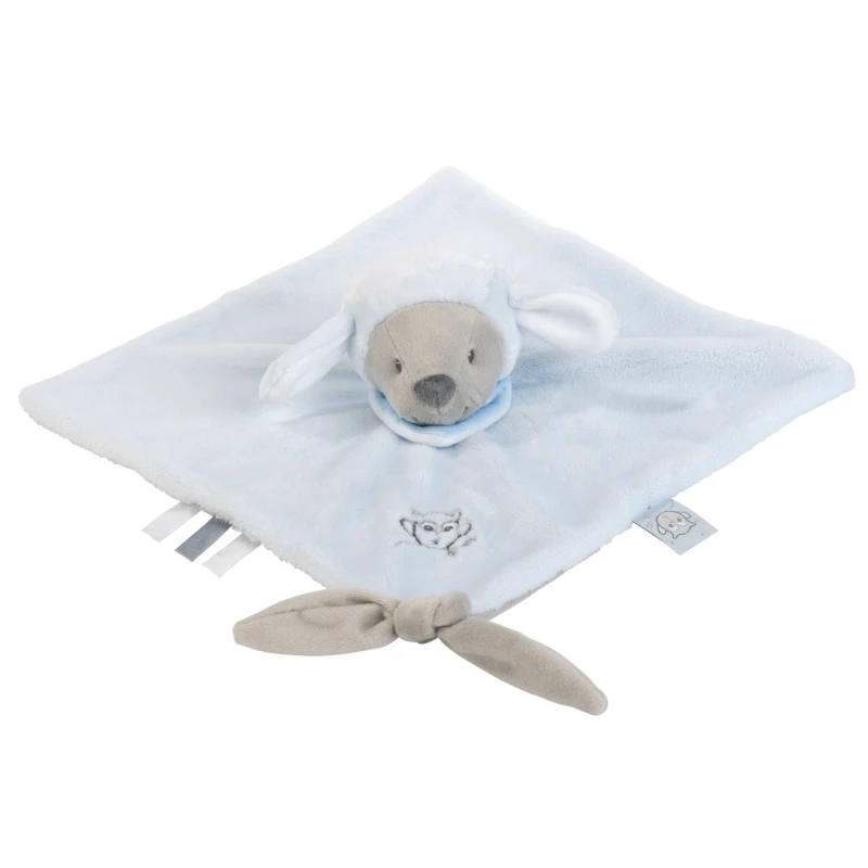 Nattou Sam Et Toby Doudou Plat Mouton Bleu Gris 3 Nattou Sam Et Toby Doudou Plat Mouton Bleu Gris