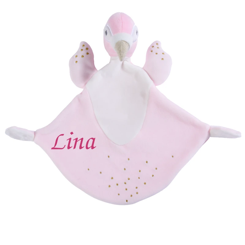 Nicotoy Sparkle Doudou Flamant Rose 30 Cm 3 Nicotoy Sparkle Doudou Flamant Rose 30 Cm