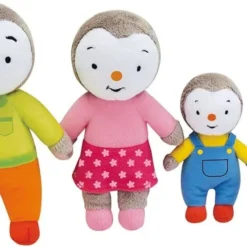 Jemini - T'choupi Coffret 4 Peluches Famille -Magasin De Jouets tchoupi20coffret20420peluches20famille 1