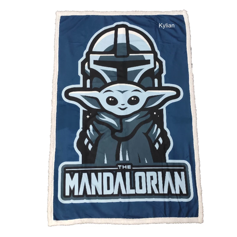 Disney The Mandalorian - Couverture Plaid Sherpa Grogu 150 X 100 Cm 3 Disney The Mandalorian - Couverture Plaid Sherpa Grogu 150 X 100 Cm