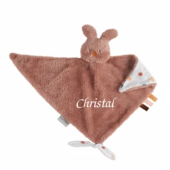 Nattou - Tipidou - Maxi Doudou Lapin Vieux Rose 40 Cm