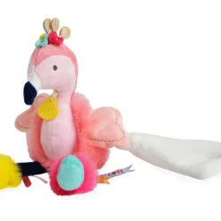 Doudou Et Compagnie - Tropi'COOL Flamant Rose Doudou Mouchoir