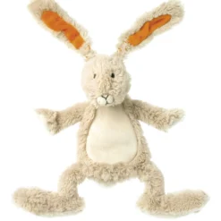 Happy Horse - Twine Le Lapin - Doudou Beige Orange 20 Cm