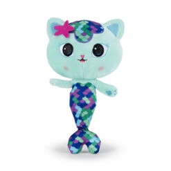 Gabby Et La Maison Magique - Peluche Mercat Chat Sirène - 25 Cm