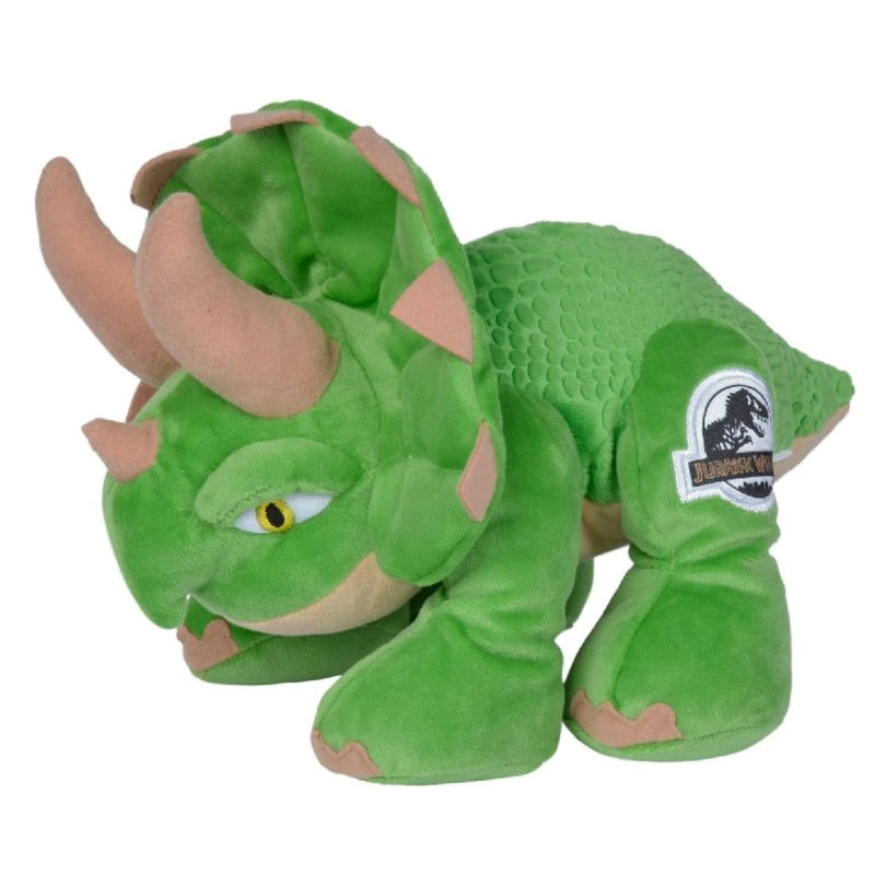 Universal Jurassic World Peluche Dinosaure Tricératops Vert 25 Cm 3 Universal Jurassic World Peluche Dinosaure Tricératops Vert 25 Cm
