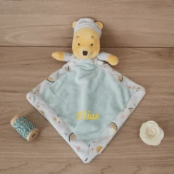 Disney Winnie L'ourson Doudou Luminescent Gris 22 Cm